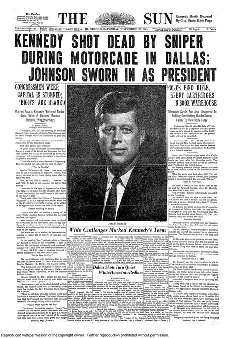 JFK headline